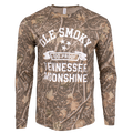 100 PROOF BANNER DEADWOOD CAMO L/S TEE
