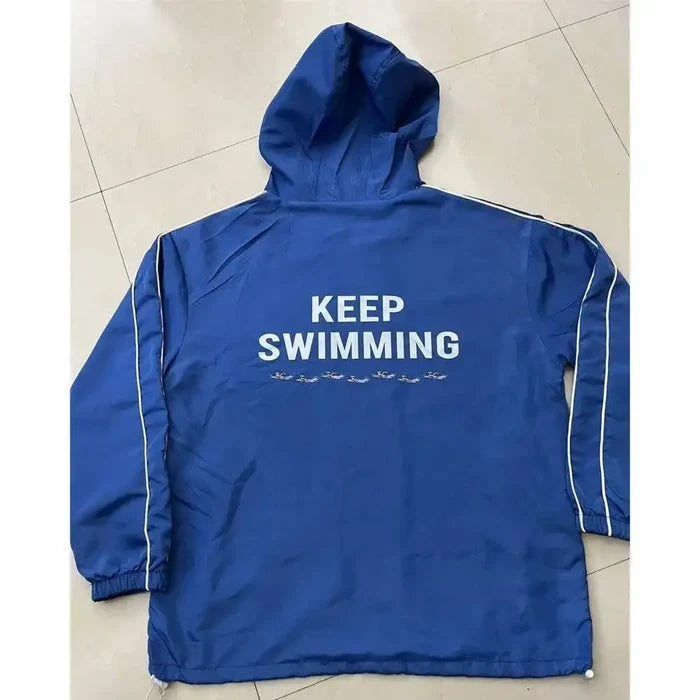 2026 Unisex Keep Swimming Jacket Keep Swimming Hoodie Sweatshirt Sweater Sweat Shirt