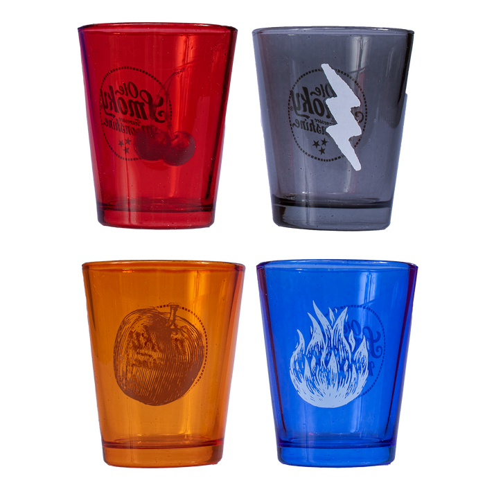 4 PACK FLAVOR ICONS SHOT GLASS SET