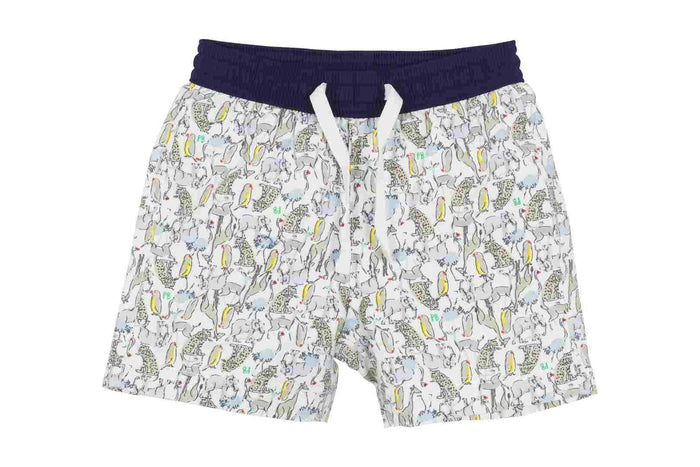 53101 FEROE 01 WHITE MULTI SWIMWEAR