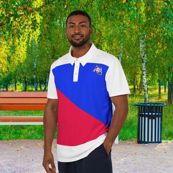 AG0 Crest Color block Polo Shirt - 314 Originals