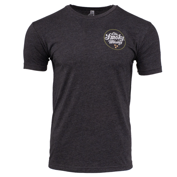 AGED SLOW TURTLE TEE - CHARCOAL