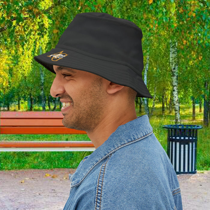 AGO Black Bucket Hat — Casual Sun Hat - 314 Originals
