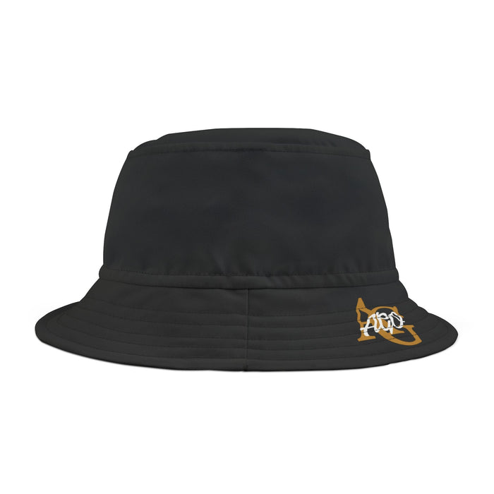 AGO Black Bucket Hat — Casual Sun Hat - 314 Originals