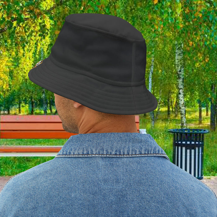 AGO Black Bucket Hat — Casual Sun Hat - 314 Originals