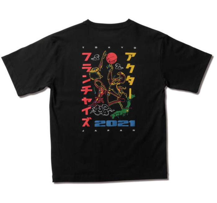 AKTR FRANCHISE TOKYO TEE BLACK