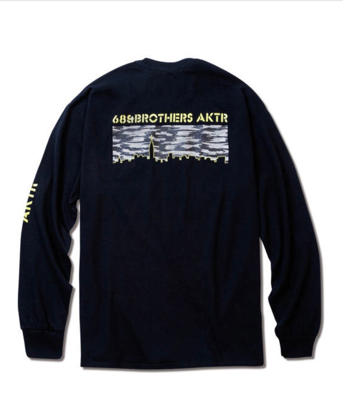 AKTR New x68 CITY CAMO L/S TEE  221-095005