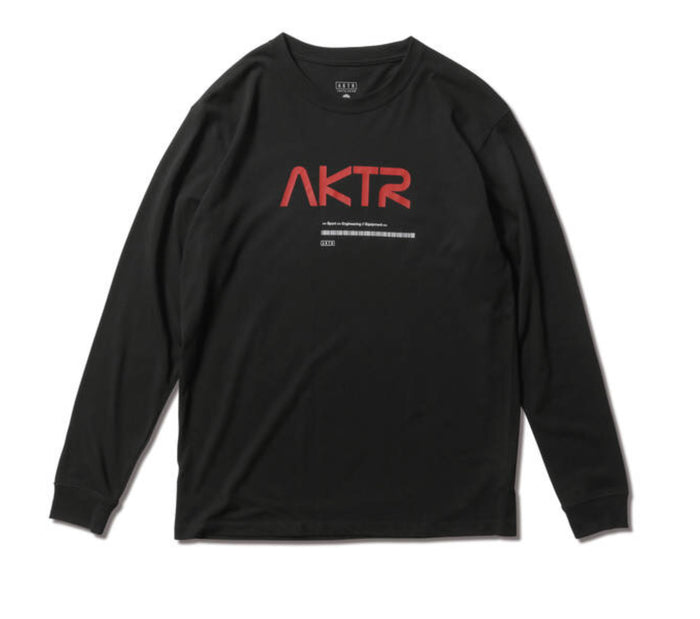 AKTR SPACE AKTR LOGO L/S TEE
