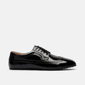 Alexander Black Patent Leather Ballerina Longwing Sneakers