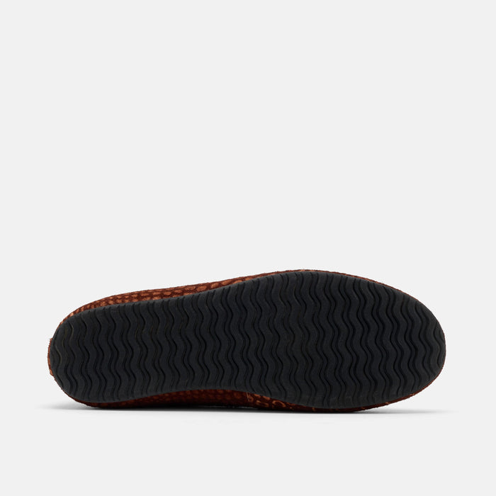 Alexander Brown Croc Suede Ballerina Longwing Sneakers