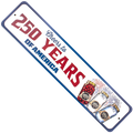 AMERICA 250 TIN SIGN