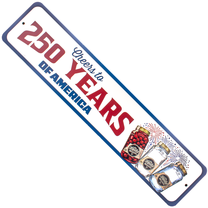AMERICA 250 TIN SIGN