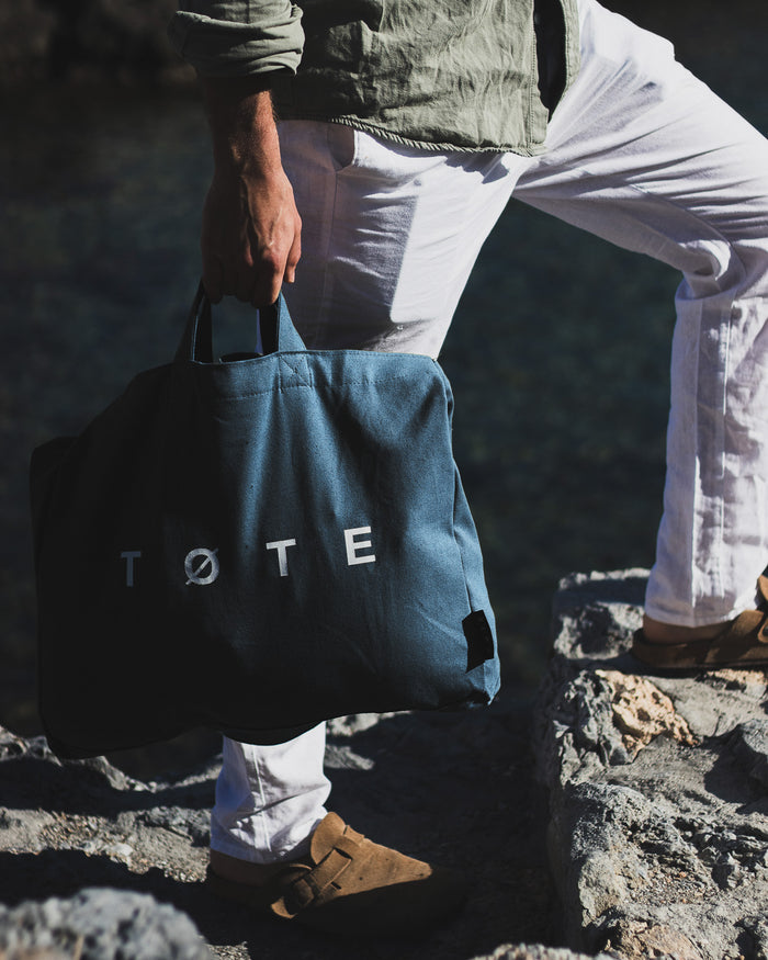 Aqua Blue TØTE Bag