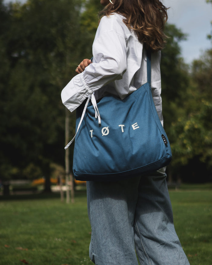 Aqua Blue TØTE Bag