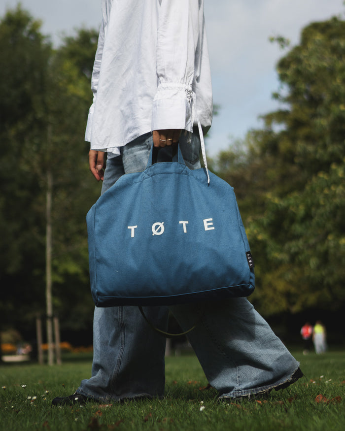 Aqua Blue TØTE Bag