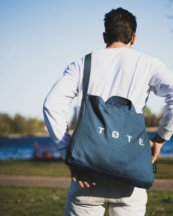 Aqua Blue TØTE Bag