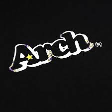 Arch floral basic logo tee
