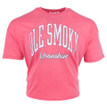 ARCH TEXT BOARDWALK TEE - LIPSTICK