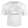 ARCH TEXT BOARDWALK TEE - STERLING HEATHER
