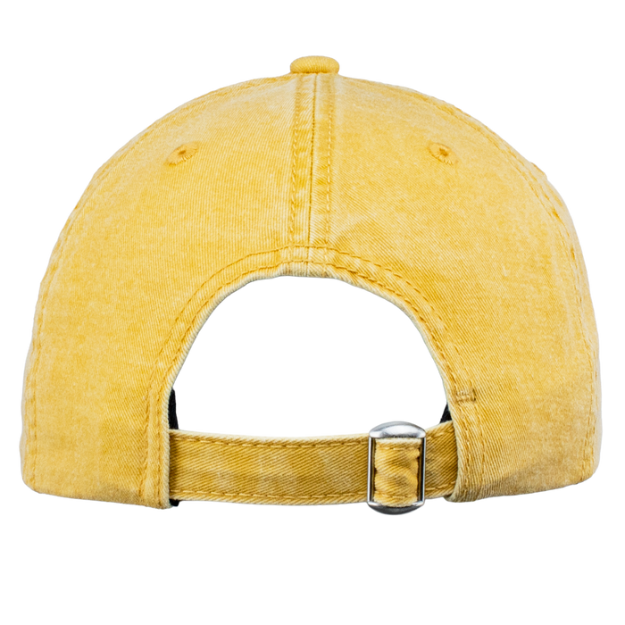 ARCH TEXT DAD HAT - MUSTARD