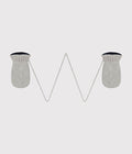 AW24 - A0AZG 05 GREY ACCESSORIES FALL WINTER 2024/25 GLOVES
