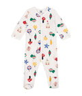 AW24 - A0B51 01 WHITE MULTI BODYSUITS FALL WINTER 2024/25 NEWBORN
