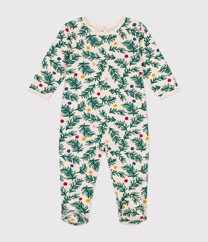 AW24 - A0B53 01 CREAM GREEN BODYSUITS FALL WINTER 2024/25 LONG SLEEVES OVERALLS