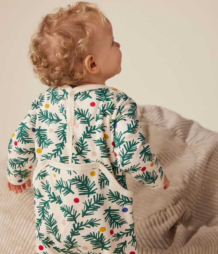 AW24 - A0B53 01 CREAM GREEN BODYSUITS FALL WINTER 2024/25 LONG SLEEVES OVERALLS