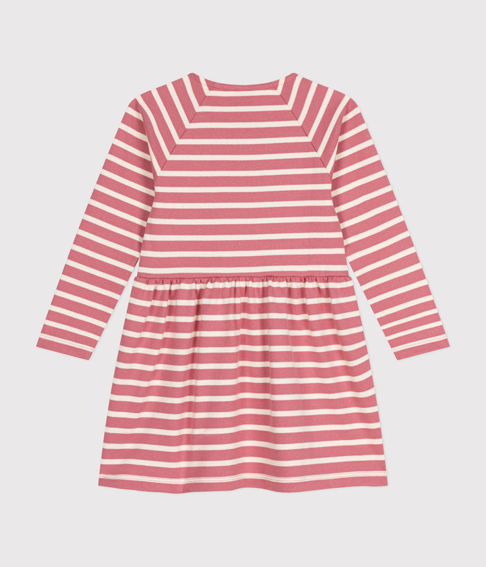 AW24 - A0BOC 01 PINK CREAM DRESSES FALL WINTER 2024/25 GIRL STRIPES