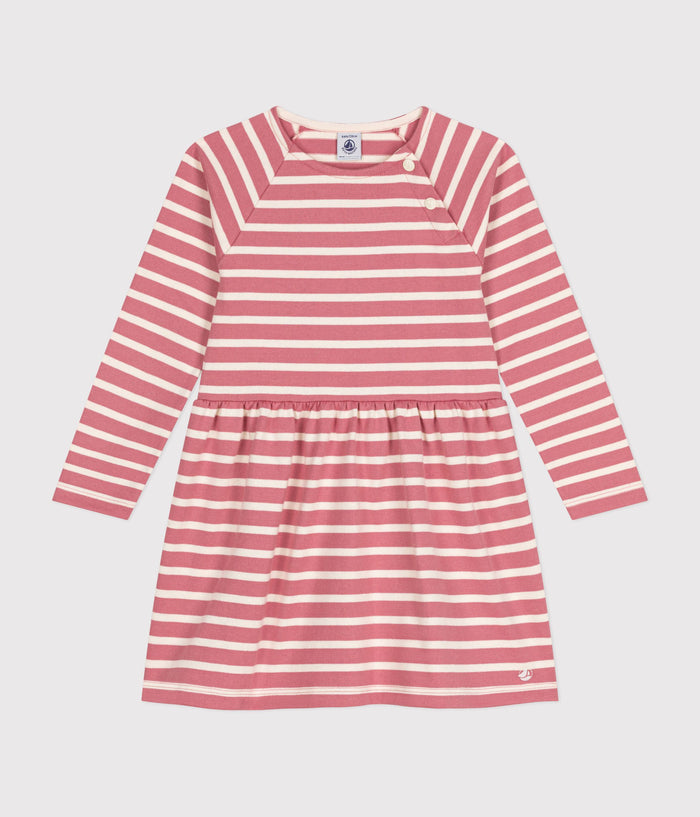 AW24 - A0BOC 01 PINK CREAM DRESSES FALL WINTER 2024/25 GIRL STRIPES