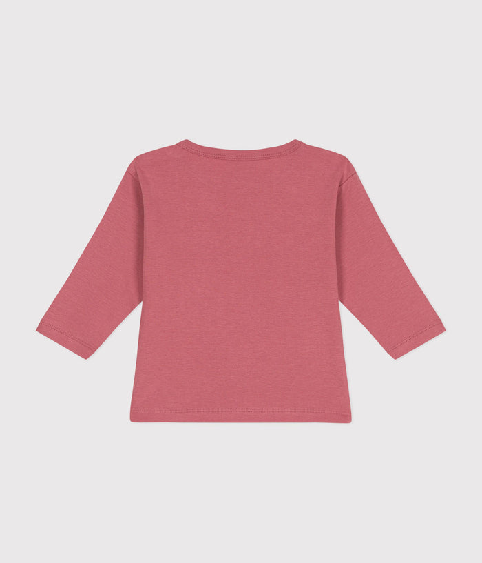 AW24 - A0BPK 03 PINK FALL WINTER 2024/25 FLORAL LONG SLEEVES TEE