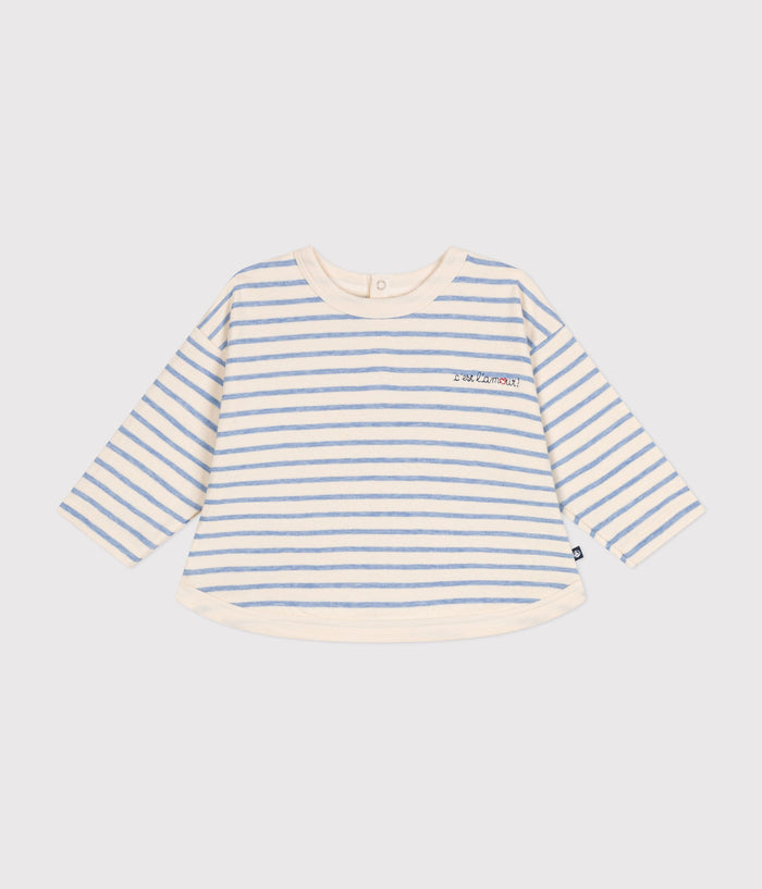 AW24 - A0BPP 01 BLUE CREAM FALL WINTER 2024/25 LONG SLEEVES STRIPES