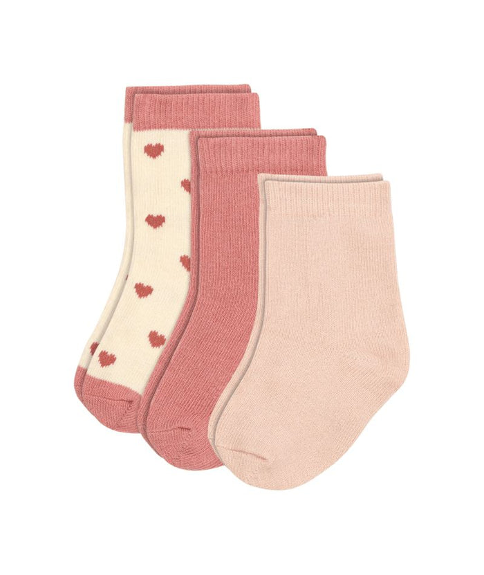 AW25 - A0B7H 01 PINK CREAM ACCESSORIES FALL WINTER 2025/26 HEARTS SOCKS