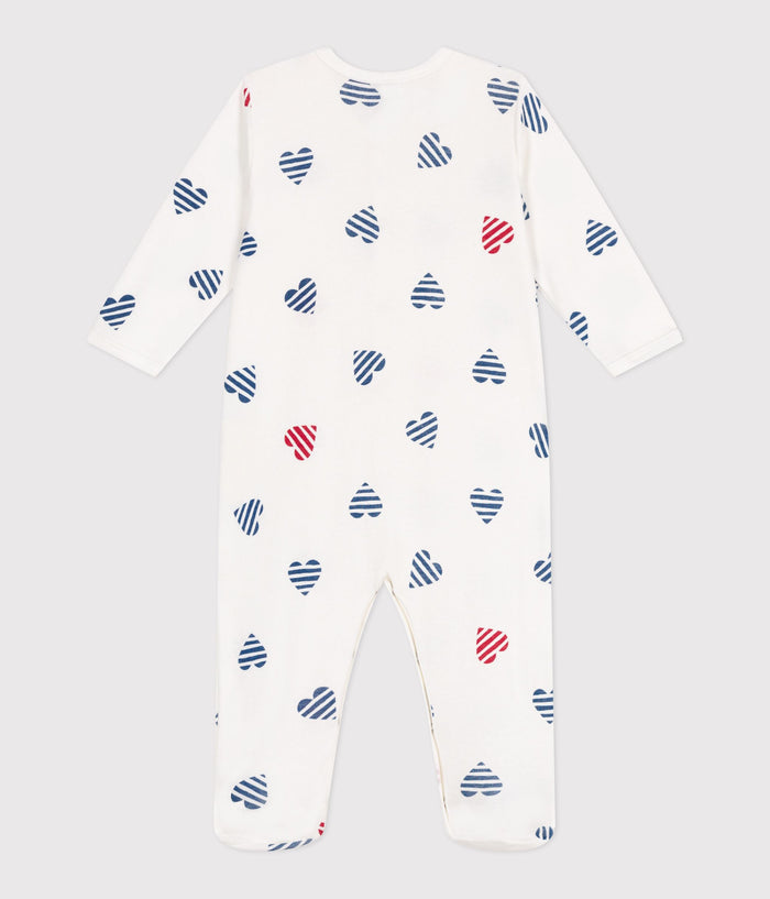 AW25 - A0CN8 01 WHITE MULTI FALL WINTER 2025/26 HEARTS NEWBORN