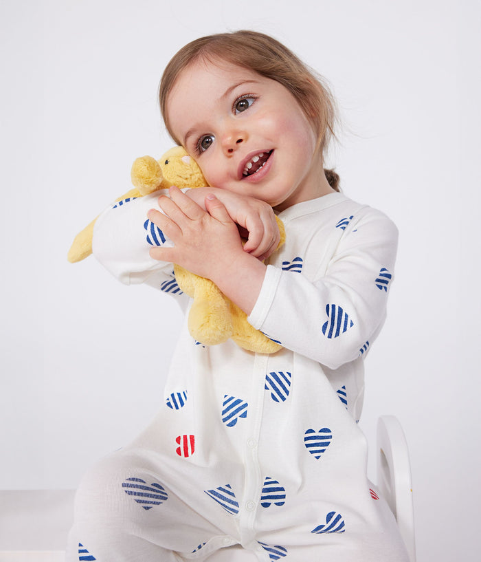 AW25 - A0CN8 01 WHITE MULTI FALL WINTER 2025/26 HEARTS NEWBORN