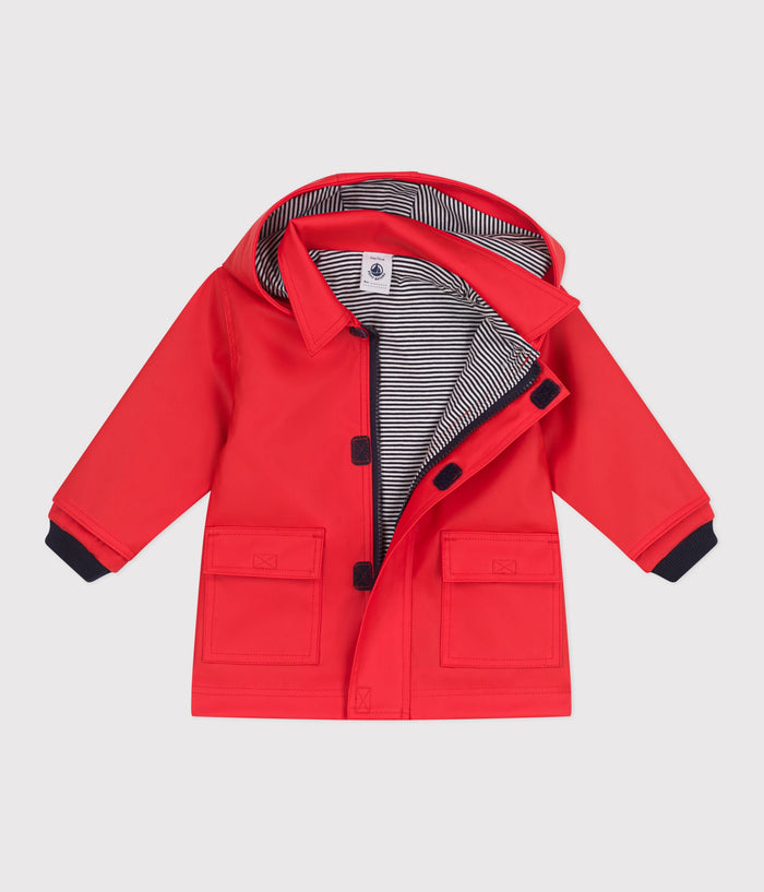 AW25 - A0CS3 01 RED ORANGE PERMANENTS RAINCOAT SAILOR SPRING SUMMER 2025