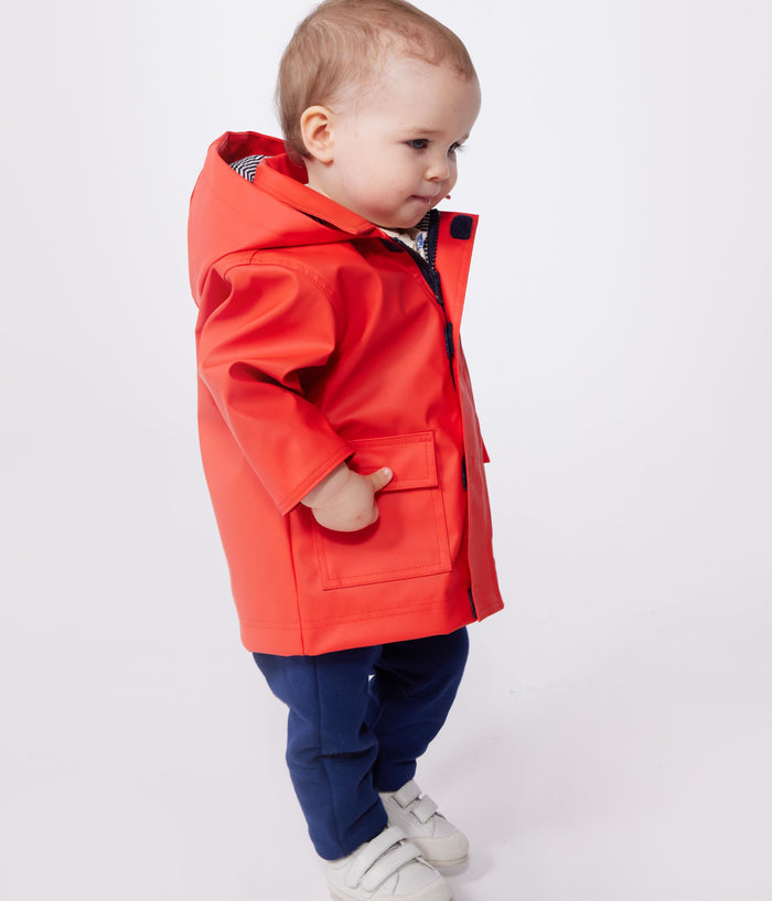 AW25 - A0CS3 01 RED ORANGE PERMANENTS RAINCOAT SAILOR SPRING SUMMER 2025