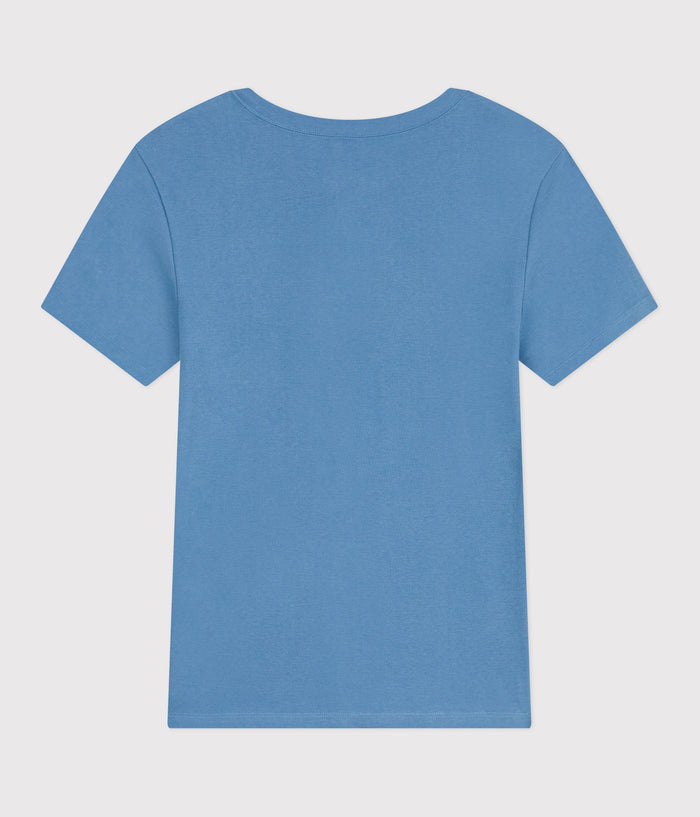 AW25 - A0D3O 19 BLUE SHORT SLEEVES CREWNECK TEE ICONIC SPRING SUMMER 2025 T-SHIRTS