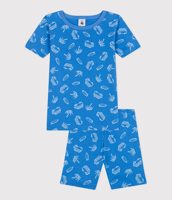 AW25 - A0D71 01 BLUE WHITE FALL WINTER 2025/26 PAJAMAS