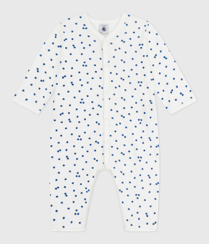 AW25 - A0DSF 01 WHITE BLUE BODYSUITS FALL WINTER 2025/26 NEWBORN