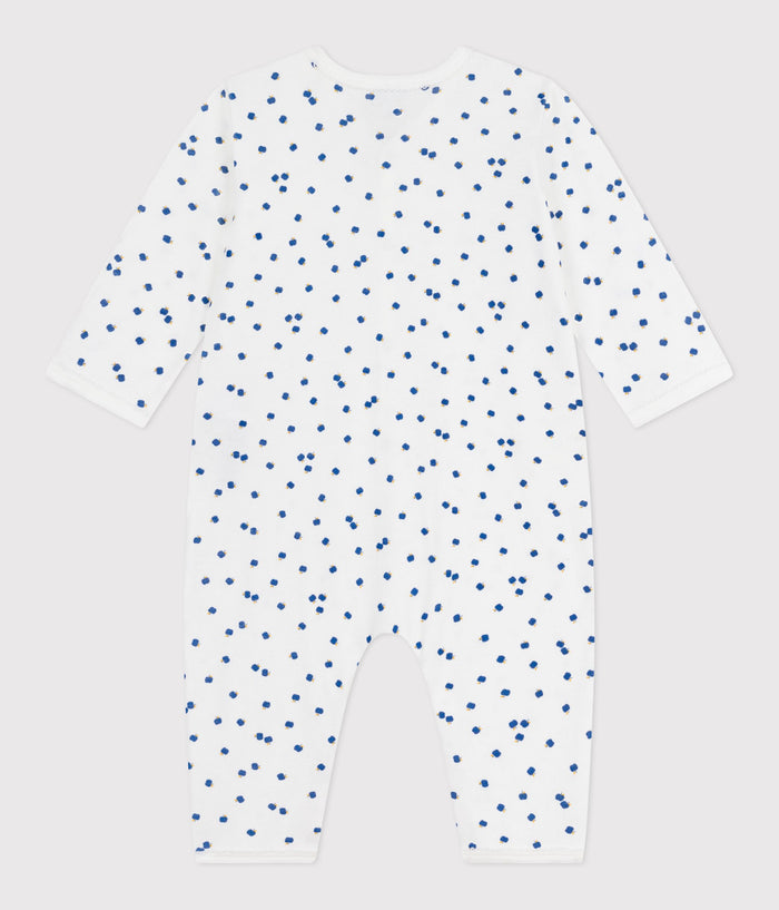 AW25 - A0DSF 01 WHITE BLUE BODYSUITS FALL WINTER 2025/26 NEWBORN