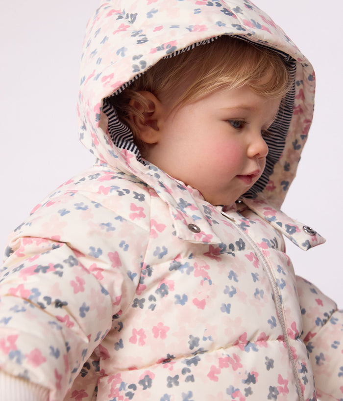 AW25 - A0DUD 05 WHITE PINK FALL WINTER 2025/26 FLORAL OUTERWEAR