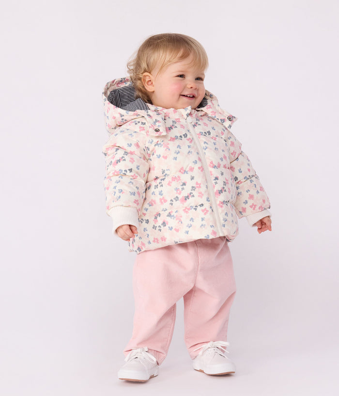 AW25 - A0DUD 05 WHITE PINK FALL WINTER 2025/26 FLORAL OUTERWEAR