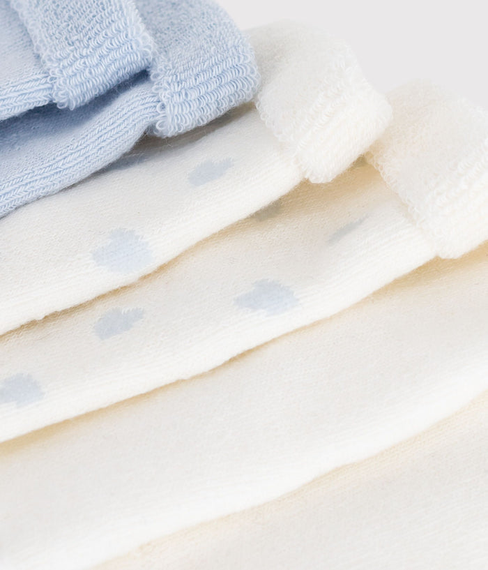 AW25 - A0DUN 00 BLUE WHITE ACCESSORIES FALL WINTER 2025/26 HEARTS