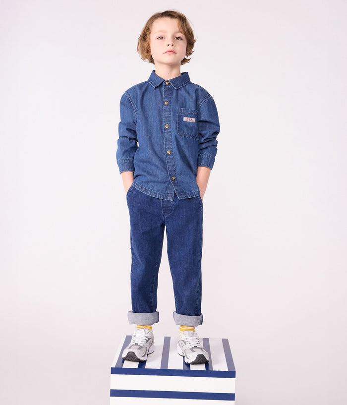 AW25 - A0DVK 01 BLUE FALL WINTER 2025/26 TOPS
