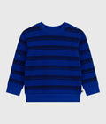 AW25 - A0E0F 01 BLUE NAVY FALL WINTER 2025/26 STRIPES TOPS