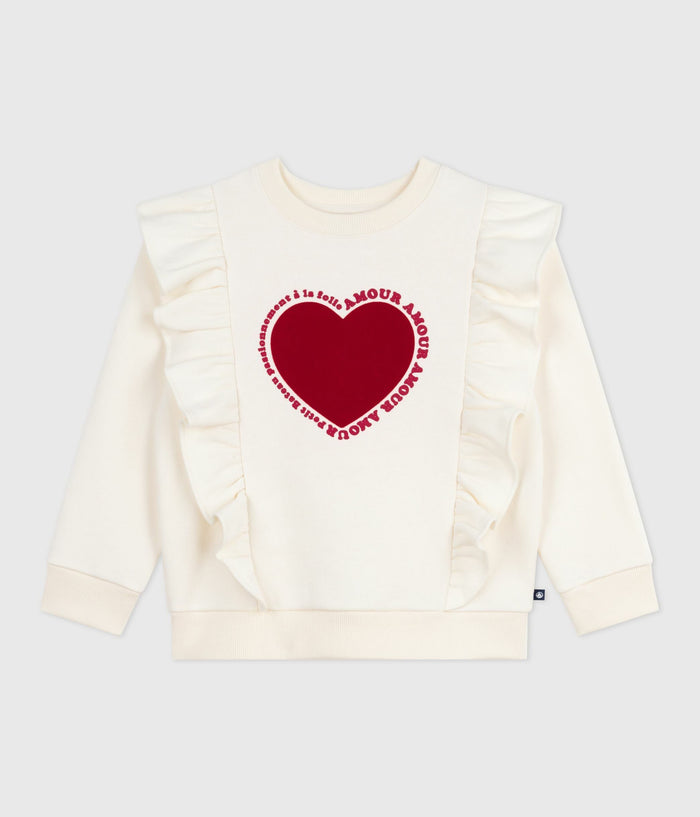 AW25 - A0E20 01 WHITE FALL WINTER 2025/26 HEARTS TOPS