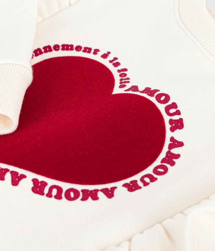 AW25 - A0E20 01 WHITE FALL WINTER 2025/26 HEARTS TOPS