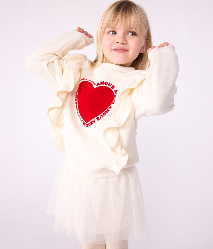 AW25 - A0E20 01 WHITE FALL WINTER 2025/26 HEARTS TOPS