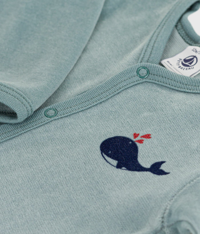 AW25 - A0E2P BL 01 BLUE BABY BODYSUITS FALL WINTER 2025/26 SAILOR
